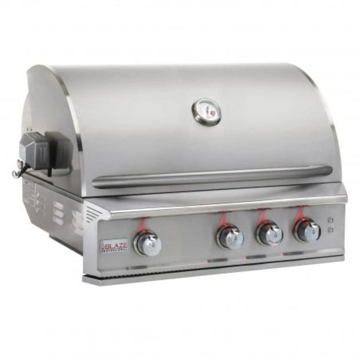 Blaze Professional LUX 34" 3-Burner Built-In Gas Grill with Rear Infrared Burner Blaze Dreamwood Living