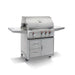 Blaze Professional LUX 34" 3-Burner Freestanding Gas Grill with Rear Infrared Burner Blaze Dreamwood Living