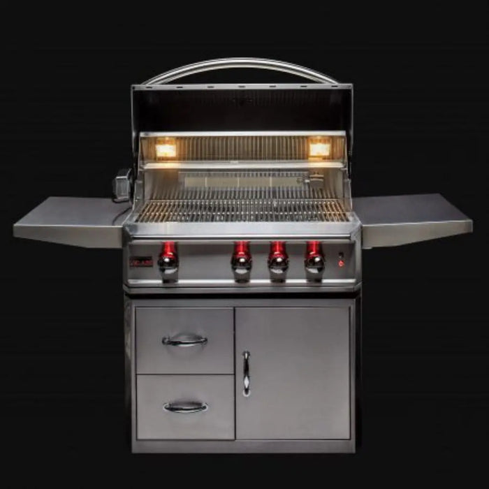 Blaze Professional LUX 34" 3-Burner Freestanding Gas Grill with Rear Infrared Burner Blaze Dreamwood Living