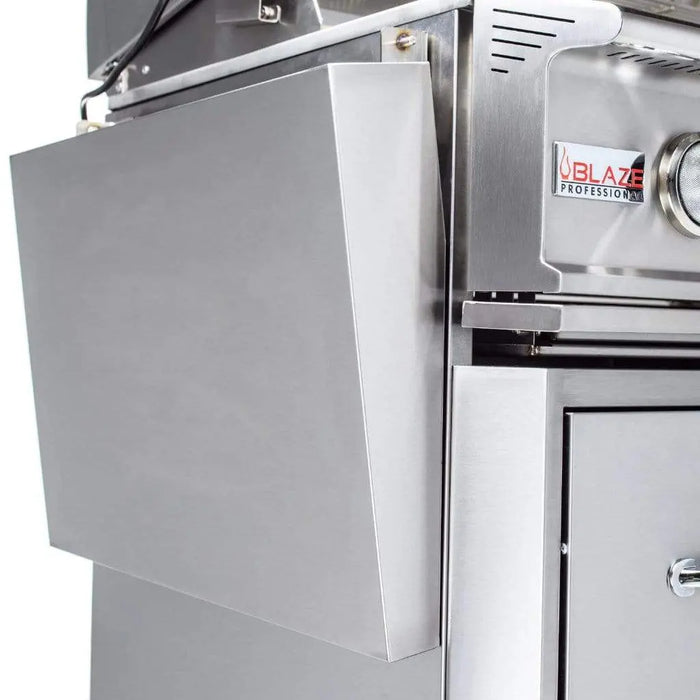 Blaze Professional LUX 34" 3-Burner Freestanding Gas Grill with Rear Infrared Burner Blaze Dreamwood Living