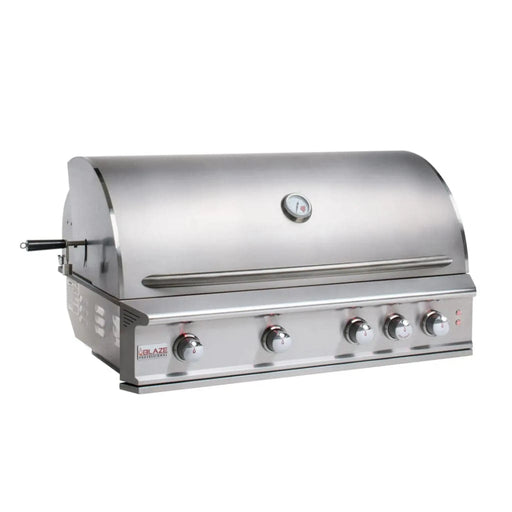 Blaze Professional LUX 44" 4-Burner Built-In Gas Grill with Rear Infrared Burner Blaze Dreamwood Living