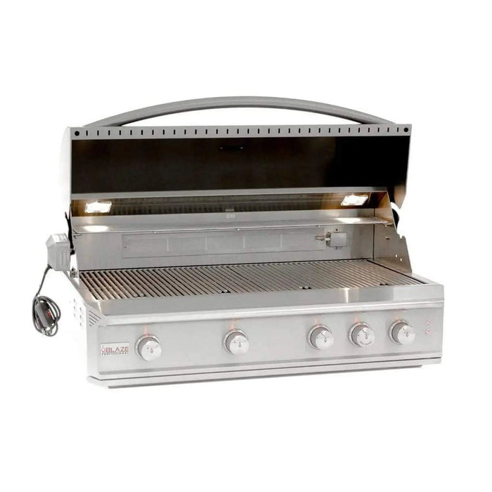 Blaze Professional LUX 44" 4-Burner Built-In Gas Grill with Rear Infrared Burner Blaze Dreamwood Living