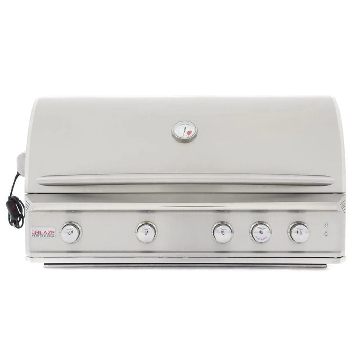 Blaze Professional LUX 44" 4-Burner Built-In Gas Grill with Rear Infrared Burner Blaze Dreamwood Living