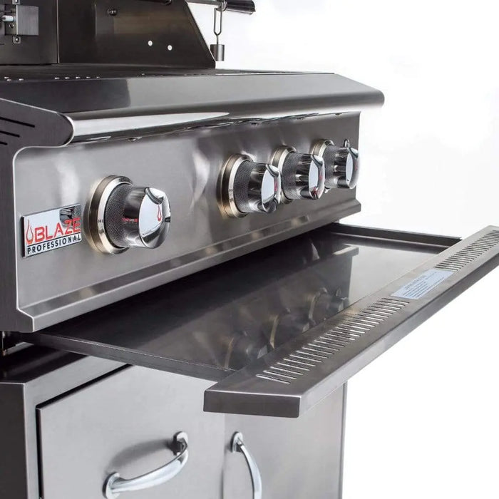 Blaze Professional LUX 44" 4-Burner Freestanding Gas Grill with Rear Infrared Burner Blaze Dreamwood Living