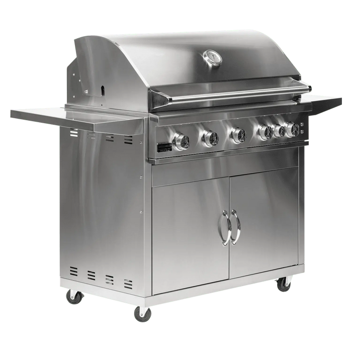 Broilmaster B-Series Gas Grills 40" Fully Loaded Built-In and Freestanding Broilmaster Premium Grills Dreamwood Living