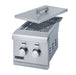 Broilmaster BSABF12N 12 inch double slide-in side burner with lid