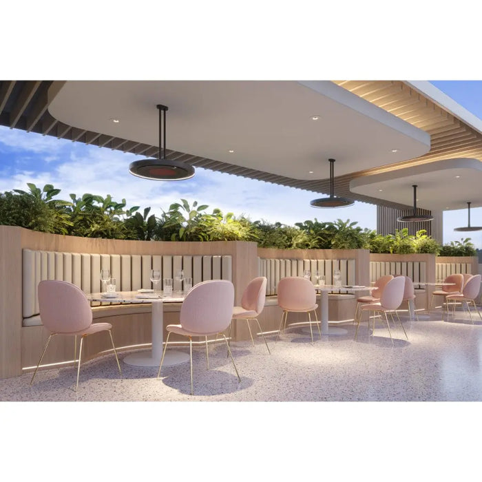 Bromic Heating 24" Twin Straight Ceiling Mount Pole for Eclipse Smart-Heat Electric Pendant Heater Bromic Heating Dreamwood Living