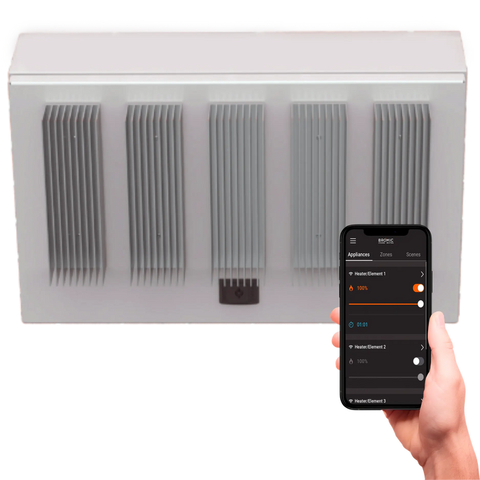 Bromic Heating Affinity Smart-Heat Dimmer Control - 2 Channel 208V-277V 12KW (6KW/Channel) - BH3130062 Bromic Heating Dreamwood Living