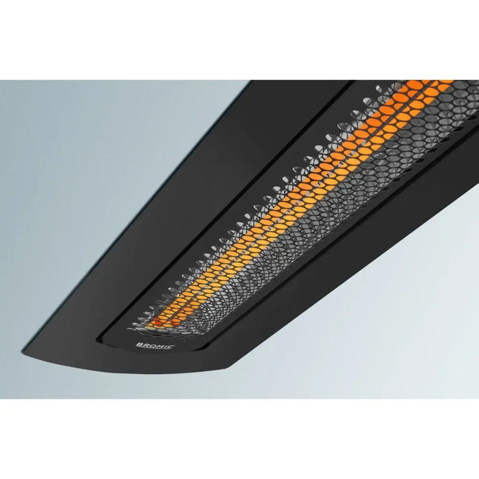 Bromic Heating Tungsten Smart-Heat 44" 4000 Watt 277V Black Commercial Outdoor Electric Patio Heater Bromic Heating Dreamwood Living