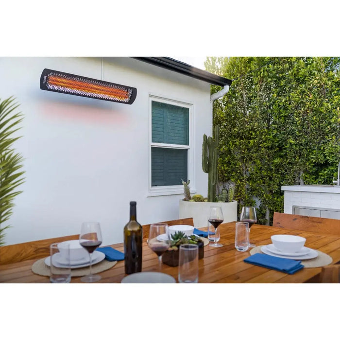 Bromic Heating Tungsten Smart-Heat 44" 4000 Watt 277V Black Commercial Outdoor Electric Patio Heater Bromic Heating Dreamwood Living