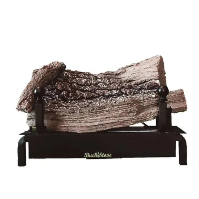 Buck Stove 18" Ceramic Series Vent-Free Log Set - Thermostatic- Shallow Depth Buck Stove