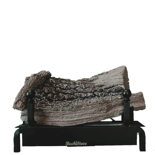 Buck Stove 18" Ceramic Series Vent-Free Log Set - Thermostatic- Shallow Depth Buck Stove