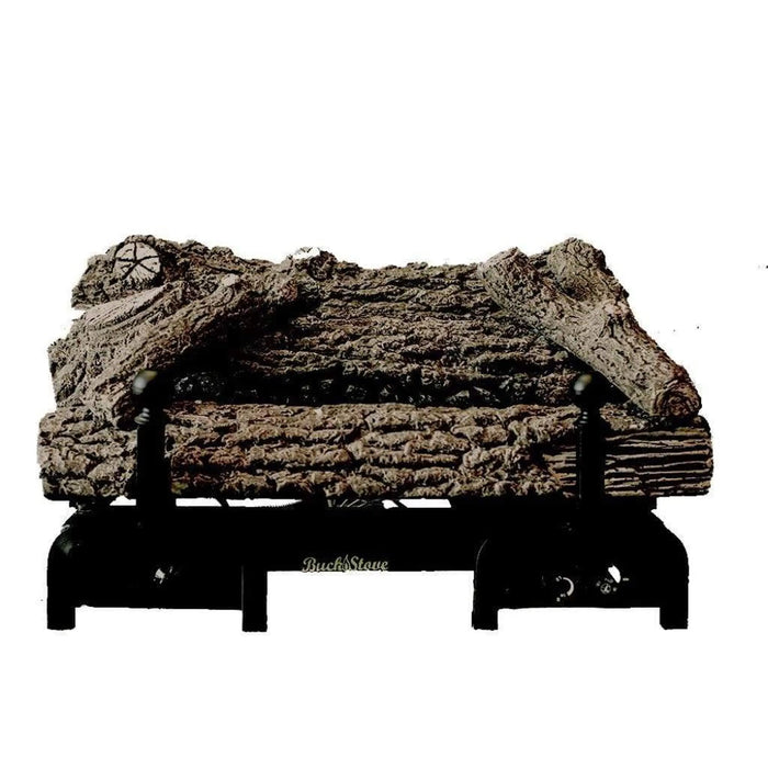 Buck Stove 24" Ceramic Series Vent Free Log Set Buck Stove