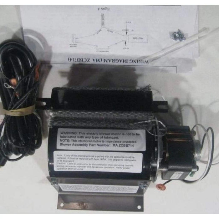 Buck Stove Blower Assembly Kit for Gas Firebox and Wood Stove Buck Stove