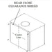 Buck Stove Close Clearance Shields for Wood Stove Buck Stove