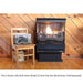 Buck Stove Freestanding Pedestal for Gas and Wood Stove Buck Stove