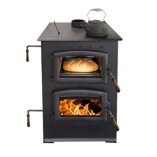 Buck Stove Homesteader 27" Wood Burning Cook Stove and Baking Oven Buck Stove