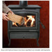 Buck Stove Model 21 Non-Catalytic Wood Burning Stove with Door Buck Stove