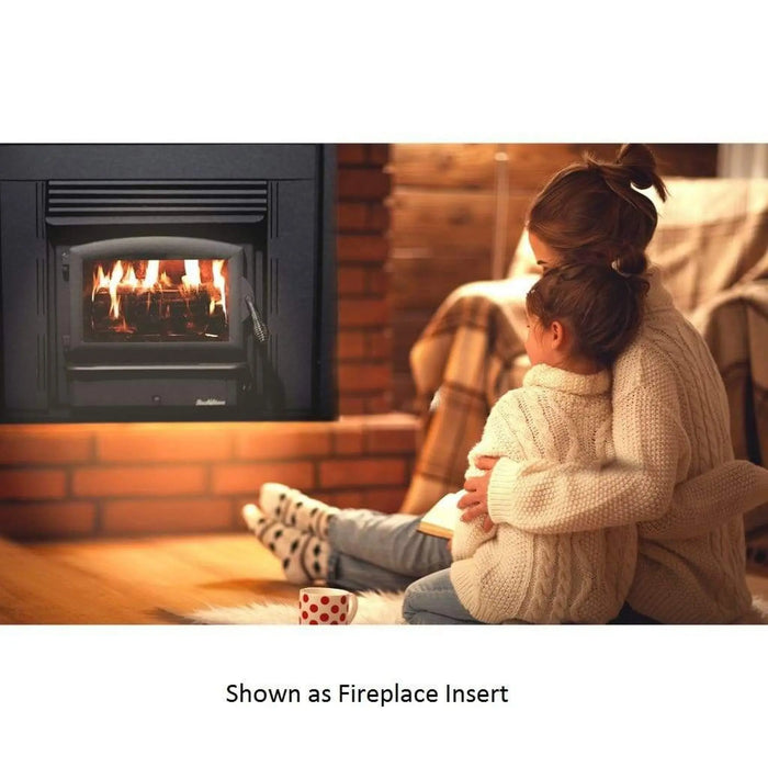 Buck Stove Model 21ZC Zero Clearance Non-Catalytic Wood Burning Stove with Door Buck Stove