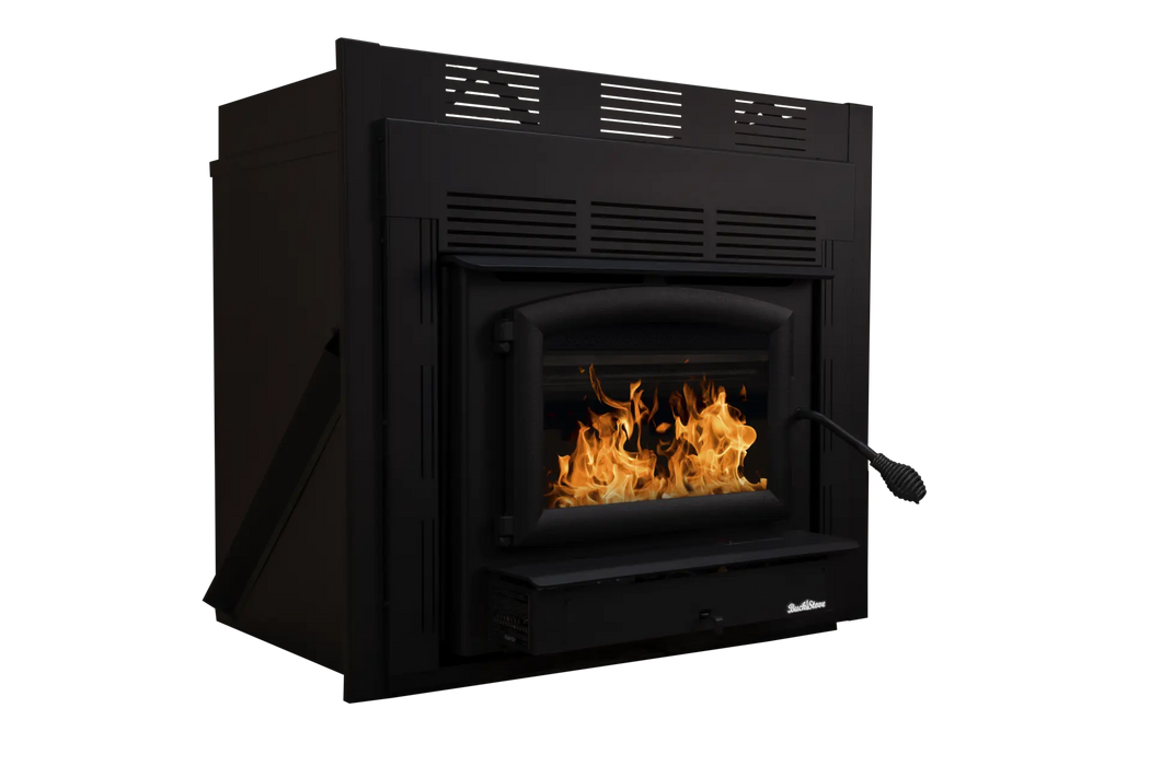 Buck Stove Model ZC74 Zero Clearance Non-Catalytic Wood Burning Stove with Door Buck Stove
