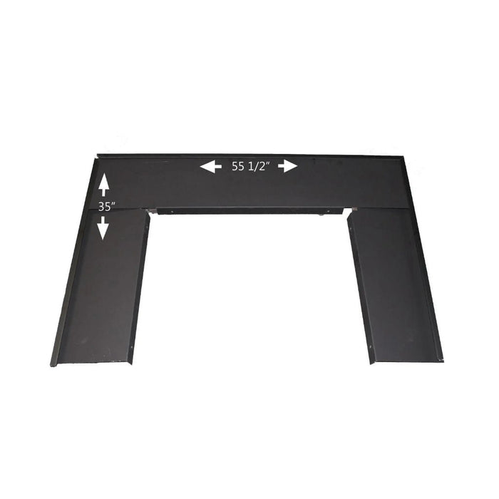 Buck Stove Oversize Trim Kit for Gas and Wood Stove Buck Stove
