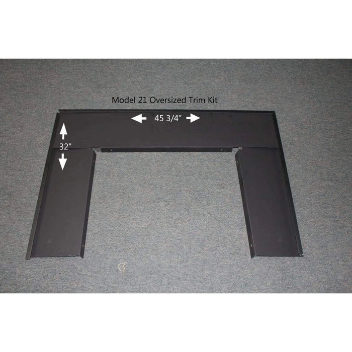 Buck Stove Oversize Trim Kit for Gas and Wood Stove Buck Stove