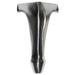 Buck Stove Queen Anne Stove Legs - Pewter Buck Stove