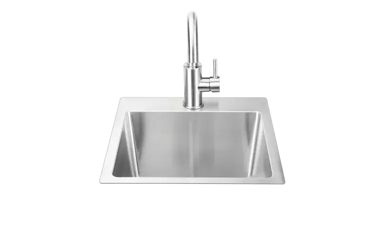 Bull 15” Stainless Steel Dual Mount Sink Bull Outdoor Products Dreamwood Living