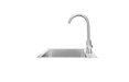 Bull 15” Stainless Steel Dual Mount Sink Bull Outdoor Products Dreamwood Living