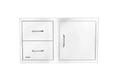 Bull 2 Drawer Door Combo Bull Outdoor Products Dreamwood Living