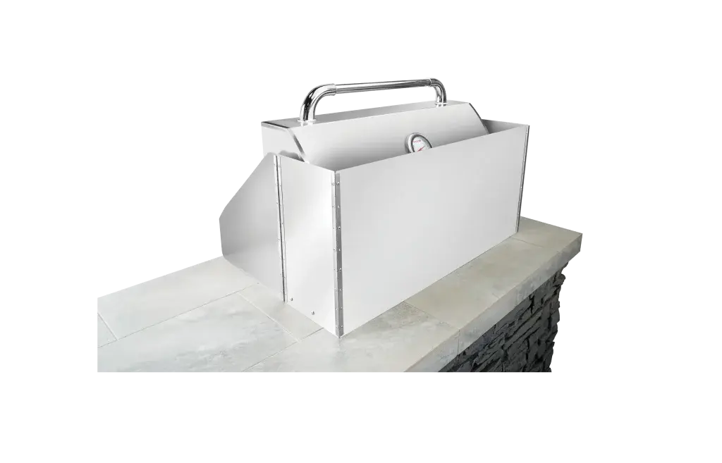Bull 30″ Stainless Steel Wind Guard Bull Outdoor Products Dreamwood Living