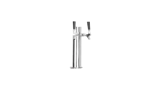 Bull Stainless Steel Double Tap Tower Bull Outdoor Products Dreamwood Living