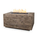 The Outdoor Plus OPT-CTLWG60 Catalina 60" Wood Grain Rectangular Gas Fire Pit