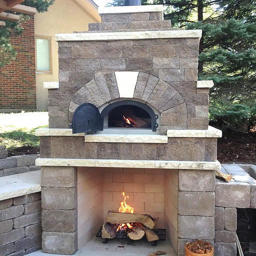 Chicago Brick Oven CBO-500 27" x 22" Cooking Surface Wood Fired Pizza Oven DIY Kit Chicago Brick Oven Dreamwood Living