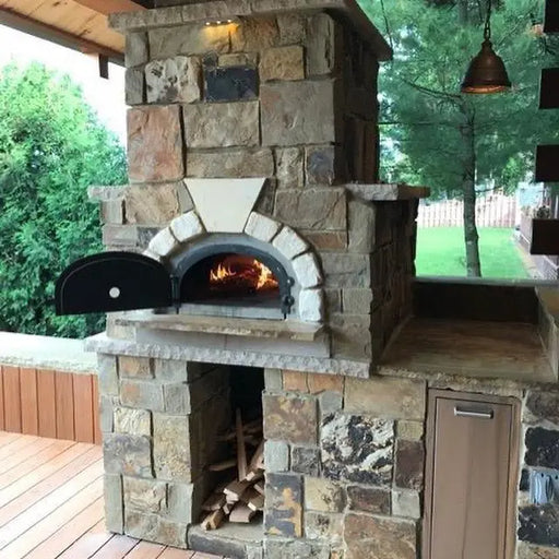 Chicago Brick Oven CBO-750 38" x 28" Cooking Surface Wood Fired Pizza Oven DIY Kit Chicago Brick Oven Dreamwood Living