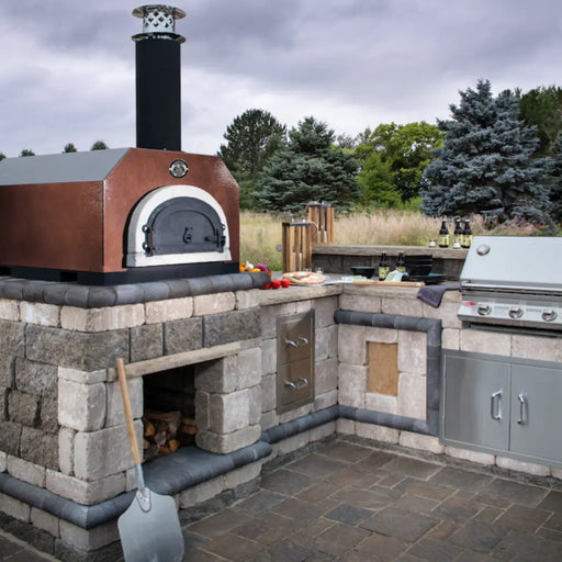 Chicago Brick Oven CBO-750 Countertop 38" x 28" Cooking Surface Wood Fired Pizza Oven Chicago Brick Oven Dreamwood Living