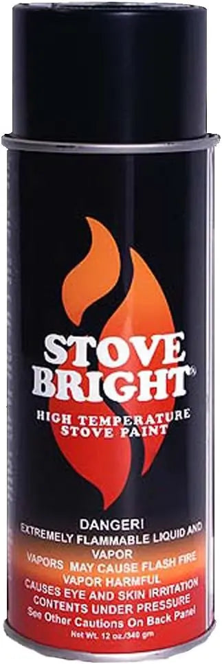 Continental Forrest 12oz Can Black Paint (12 case) Continental
