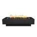 The Outdoor Plus OPT-CORPC84 Coronado 84" Powder Coat Rectangular Gas Fire Pit