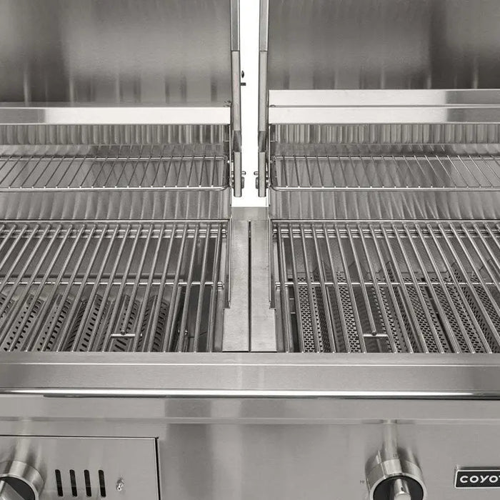 Coyote 50" Built In Hybrid Gas & Charcoal Grill - C3HY50
