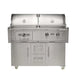 Coyote 50" Freestanding Hybrid Gas & Charcoal Grill - C3HY50+C3HY50CT Coyote Outdoor Living Dreamwood Living