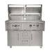 Coyote 50" Freestanding Hybrid Gas & Charcoal Grill - C3HY50+C3HY50CT Coyote Outdoor Living Dreamwood Living