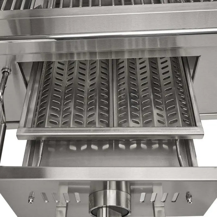 Coyote 50" Freestanding Hybrid Gas & Charcoal Grill - C3HY50+C3HY50CT Coyote Outdoor Living Dreamwood Living