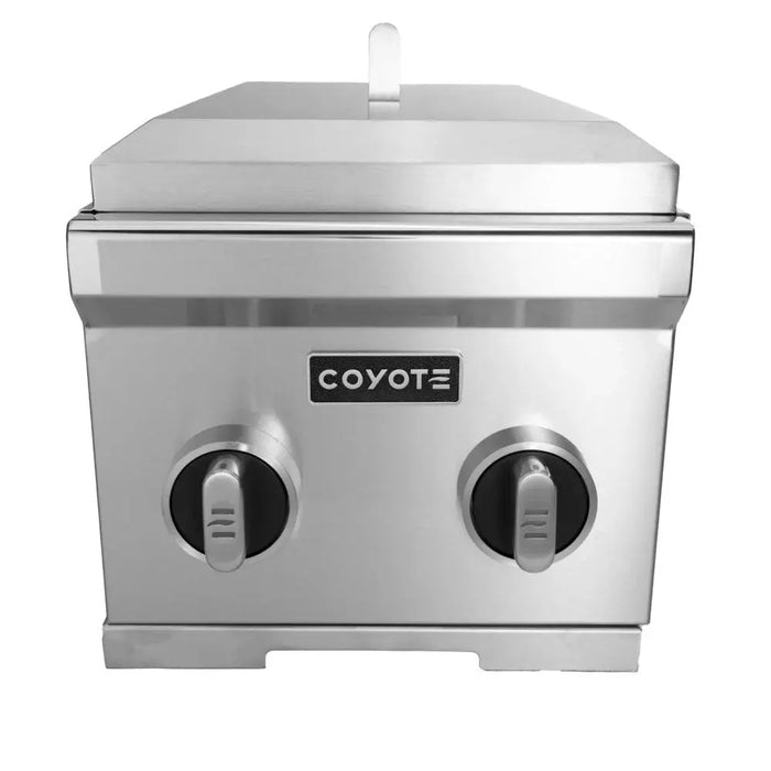 Coyote Grill 12" Built-In Double Side Burner - C3DB Coyote Outdoor Living Dreamwood Living