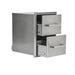 Coyote Grill 16” Double Drawer Cabinet - C3-2DC Coyote Outdoor Living Dreamwood Living