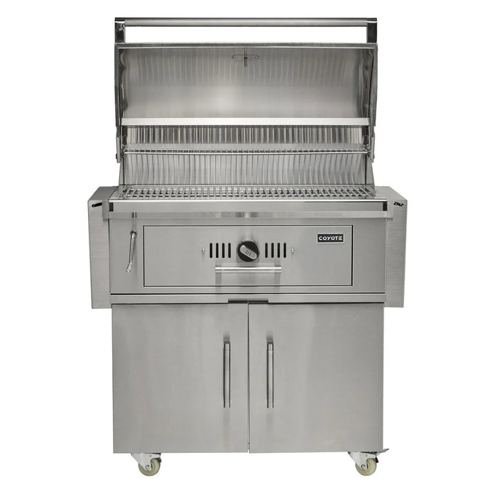 Coyote Grill 36" Built-In and Freestanding Charcoal Grill - C3CH36 Coyote Outdoor Living Dreamwood Living