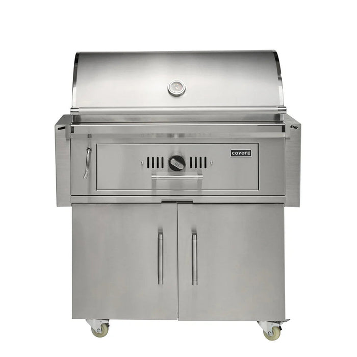 Coyote Grill 36" Built-In and Freestanding Charcoal Grill - C3CH36 Coyote Outdoor Living Dreamwood Living