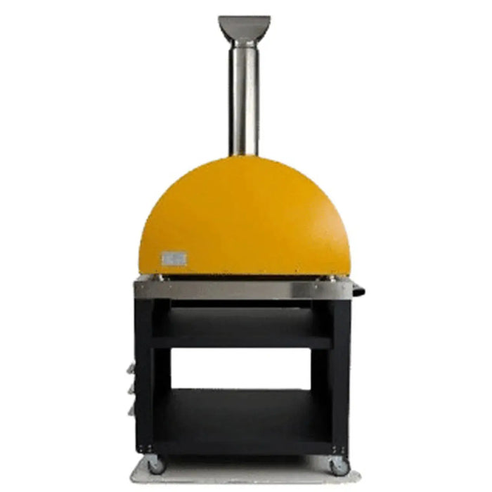 Coyote Grill 40" Duomo Wood Fired Outdoor Pizza Oven Cart with Tool Holder - C1PZCART Coyote Outdoor Living Dreamwood Living