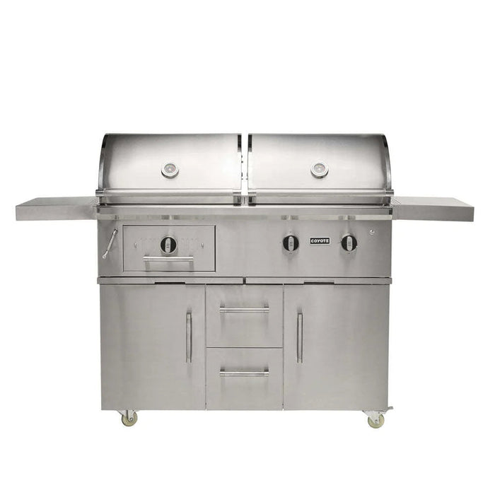 Coyote Grill 50" Hybrid Gas & Charcoal Grill Built In and Freestanding - C3HY50 Coyote Outdoor Living Dreamwood Living