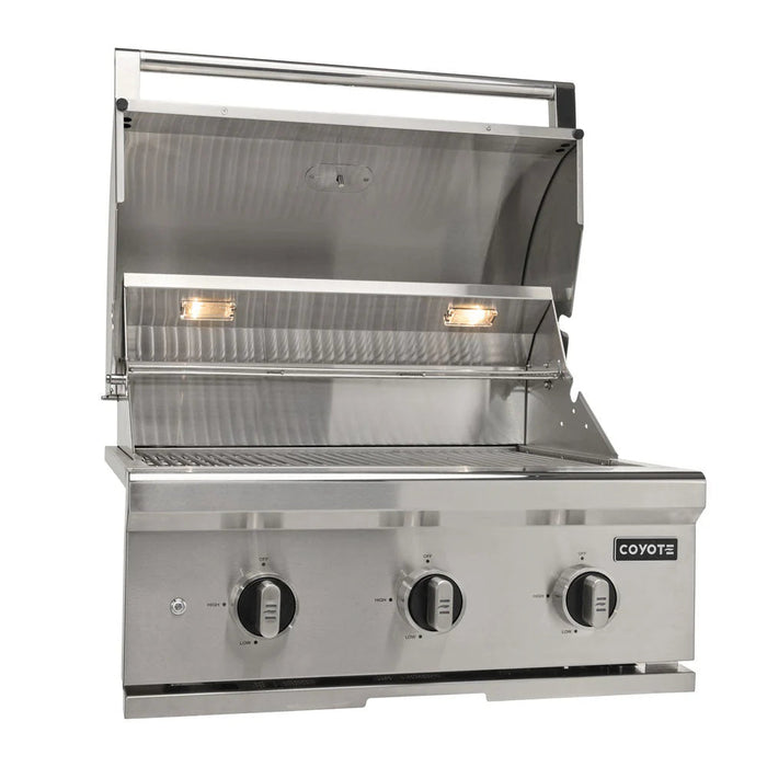 Coyote Grill C-Series 30" Gas Grill Built In and Freestanding - C3C30 Coyote Outdoor Living Dreamwood Living