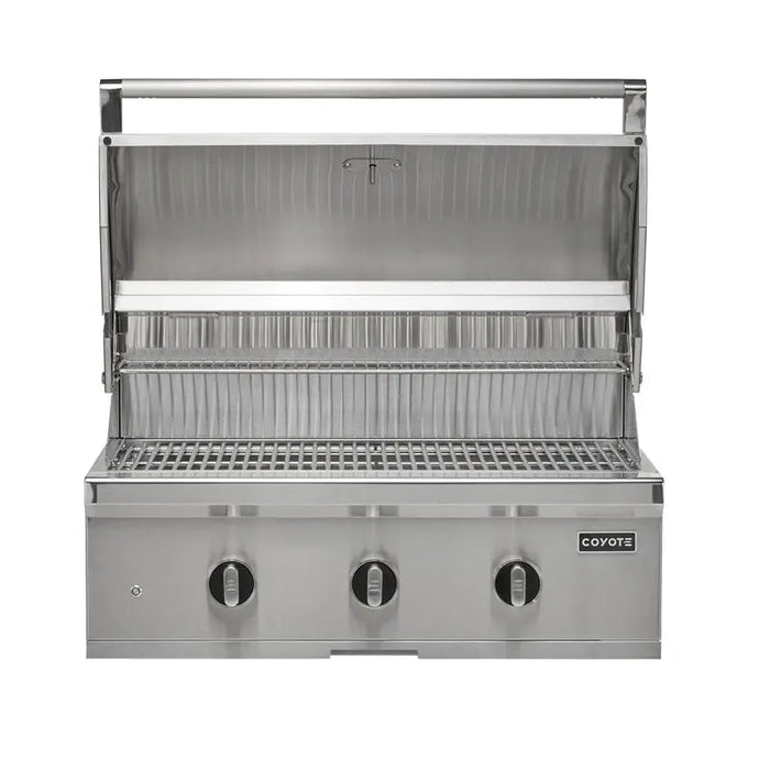 Coyote Grill C-Series 34" Freestanding Gas Grill - C3C34+C3C34CT Coyote Outdoor Living Dreamwood Living